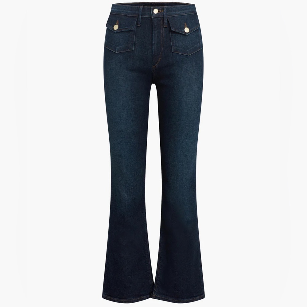 Joe’s Jeans 70’s Patch Pocket High Rise Bootcut in Surface Size 24‎